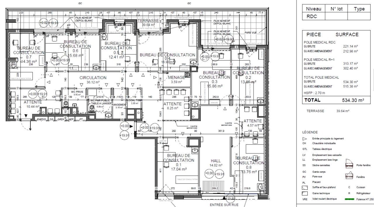 Bureau Nantes 516m² Location bureau Nantes Loire-Atlantique OLBUR2428509 12